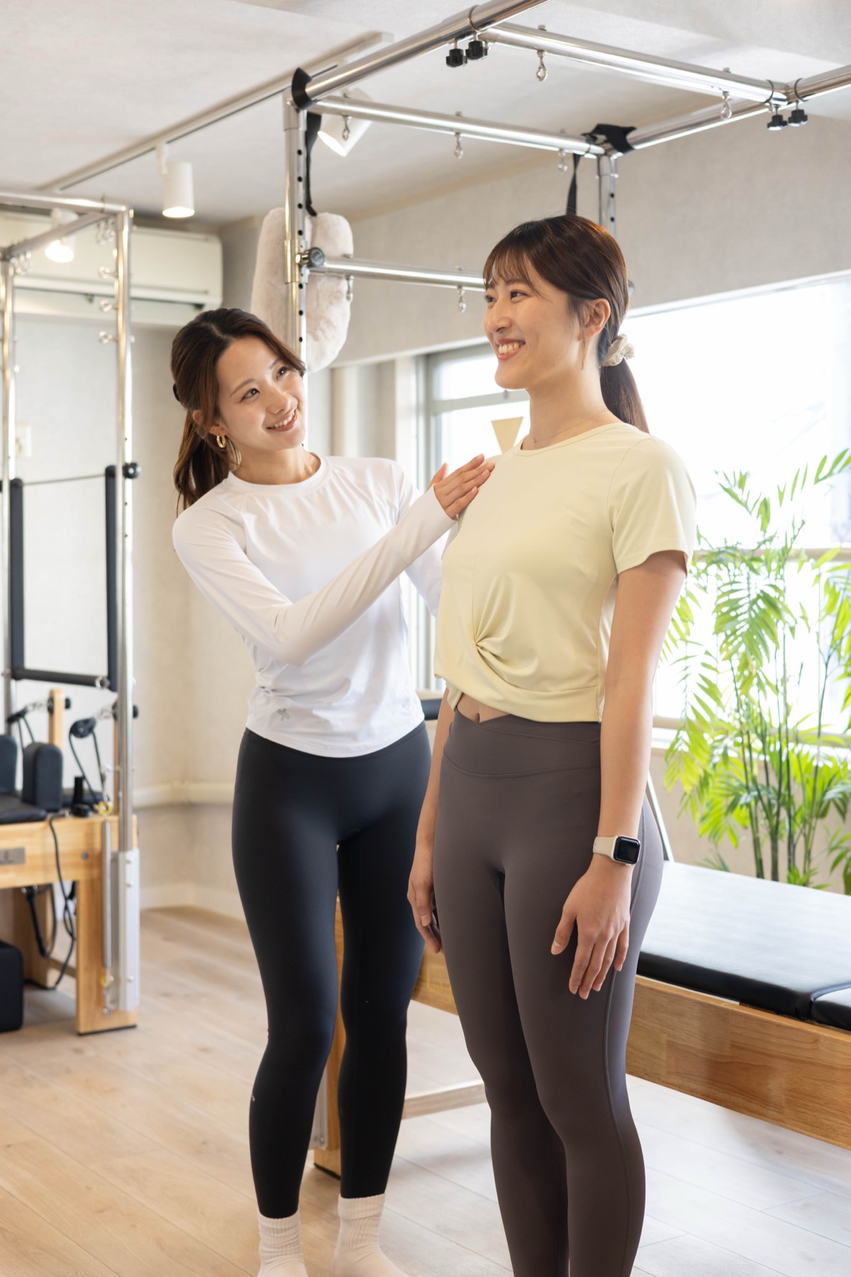La pilates 恵比寿店のスタジオ内観